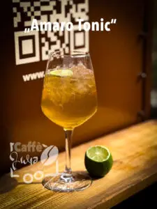Amaro Tonic a la Caffè Julia