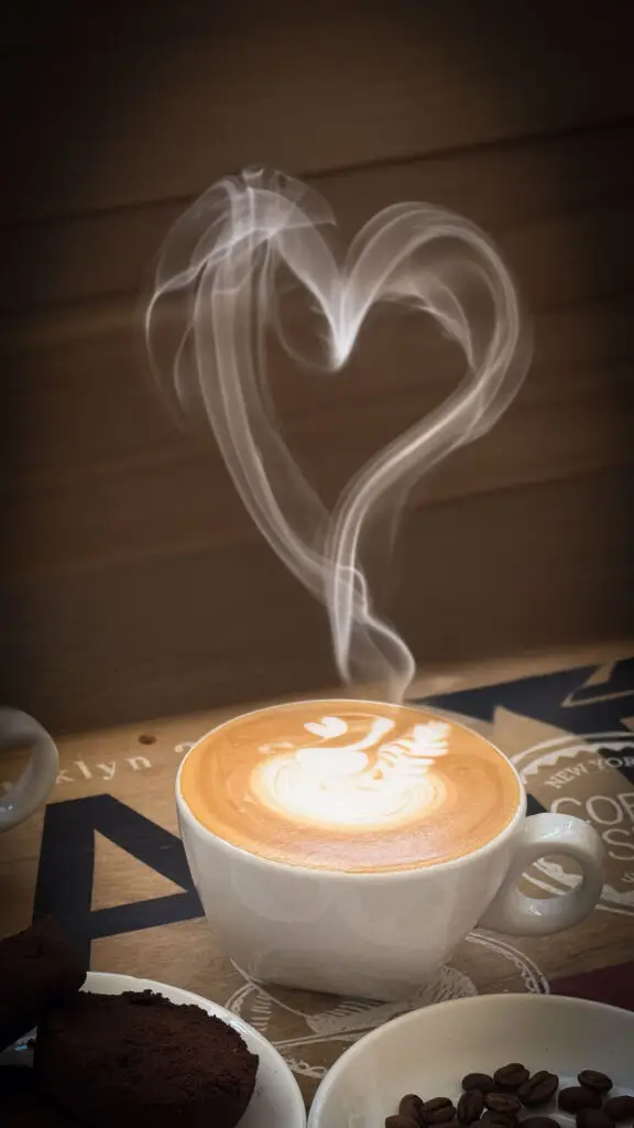 Hans Dampf aus allen Tassen Cappuccino aus dem Caffè Julia