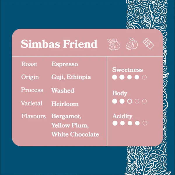 Rent a Barista, Simbas Freind